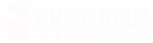 grassroot organics white logo