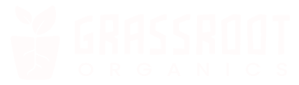 grassroot organics white logo